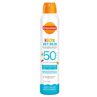 CARROTEN KIDS WET SKIN SUNCARE INVISIBLE BODY SPRAY SPF50 200ml