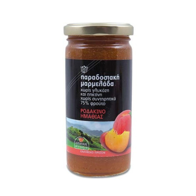 XRISO MILO PEACH JAM FROM PELOPONNESE 300gr