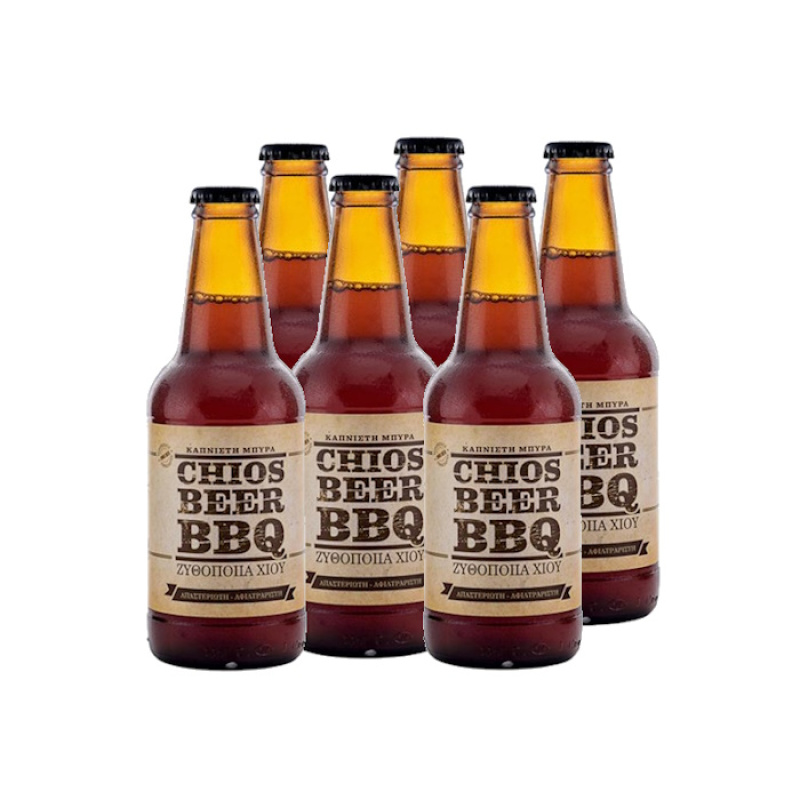 CHIOS ISLAND BBQ BEER 5.5%VOL 330ml 6pcs