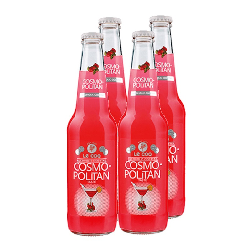 LE COQ Cocktail Cosmopolitan 4.7%VOL 4x330ml