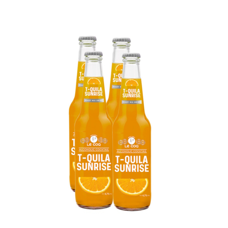 LE COQ COCKTAIL TEQUILA SUNRISE 4.7%VOL 4x330ml