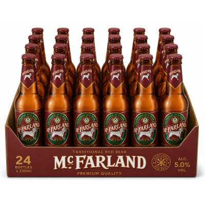 McFARLAND RED Μπύρα 5.6%VOL 24x330ml