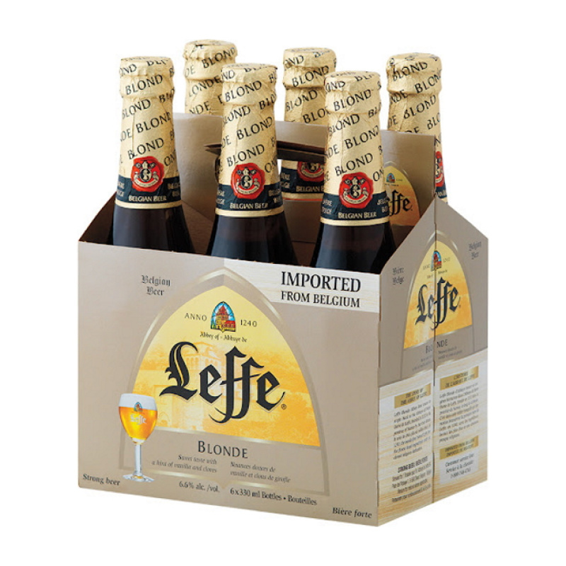 LEFFE BEER - BLONDE 6,6%VOL 6x330ml