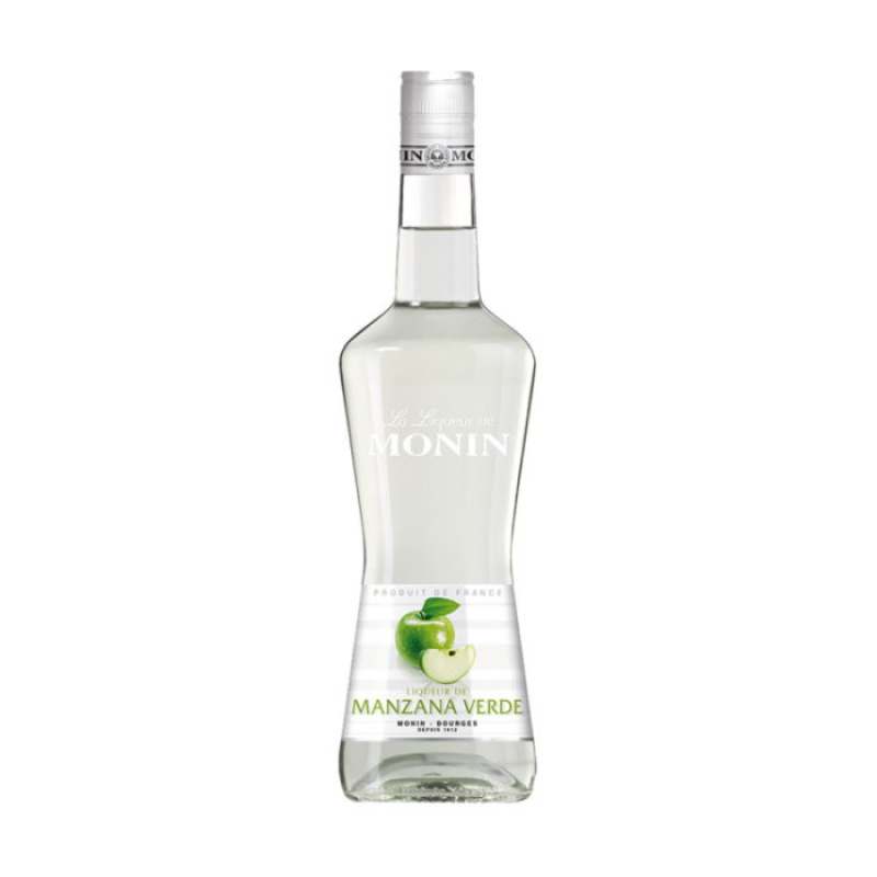 MONIN GREEN APPLE LIQUER SYRUP 20%VOL 700ml