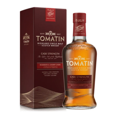 TOMATIN CASK STRENGH SINGLE MALT WHISKY 57.5%VOL 700ml