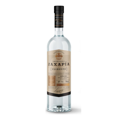 TSIPOURO ATHANASIOU ZAXARIA WITHOUT ANISEED 40%VOL 700ml