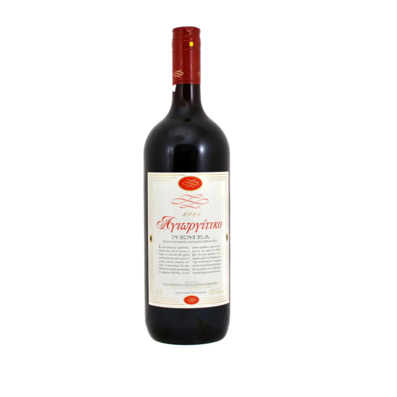 GREEK WINE CELLARS AGIORGITIKO NEMEA RED WINE 12,5%VOL 1500ml