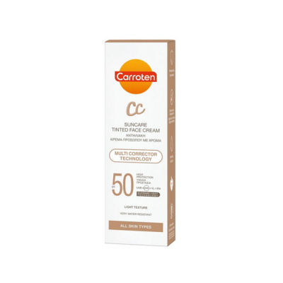 CARROTEN SUNCARE TINTED FACE CREAM 50SPF UVA 50ml