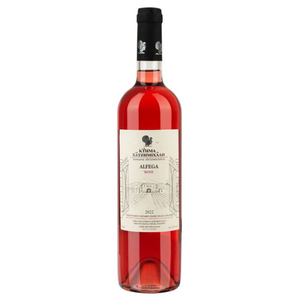 XATZIMICHALIS ALFEGA DRY ROSE WINE 13%VOL 750ml