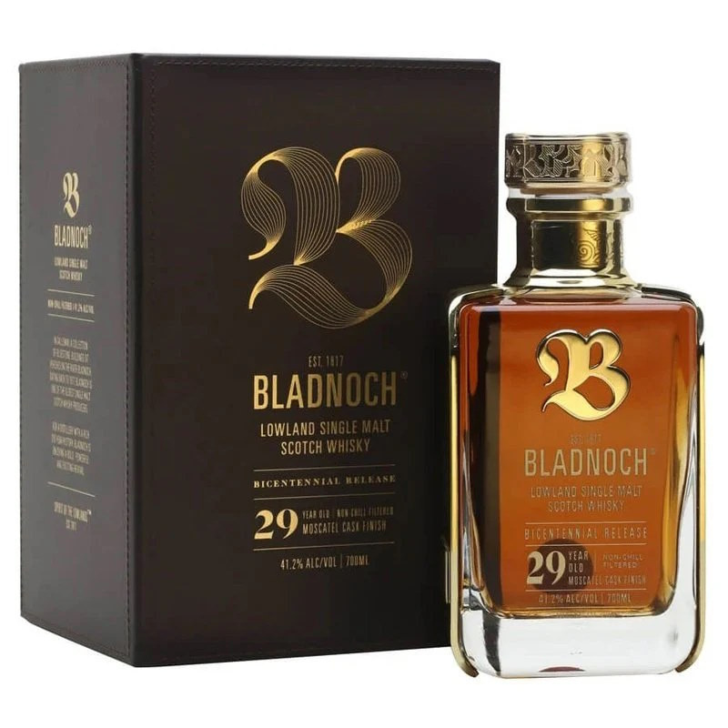 BLADNOCH 29 YO BICENTENNIAL MOSCATEL WOOD FINISH 41.2%VOL 700ml