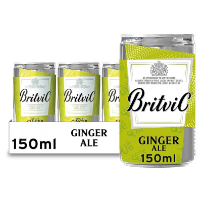 BRITVIC GINGER ALE 12x150ml