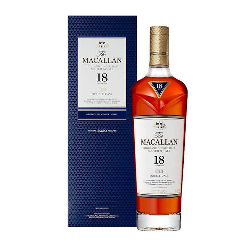 MACALLAN 18 Y.Ο DOUBLE CASK 43%VOL 700ml