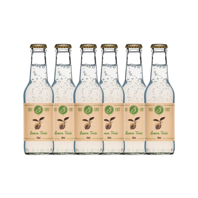 THREE CENTS LEMON TONIC 6x200ml