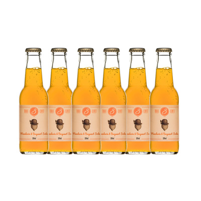 THREE CENTS MANDARIN & BERGAMOT SODA 6x200ml