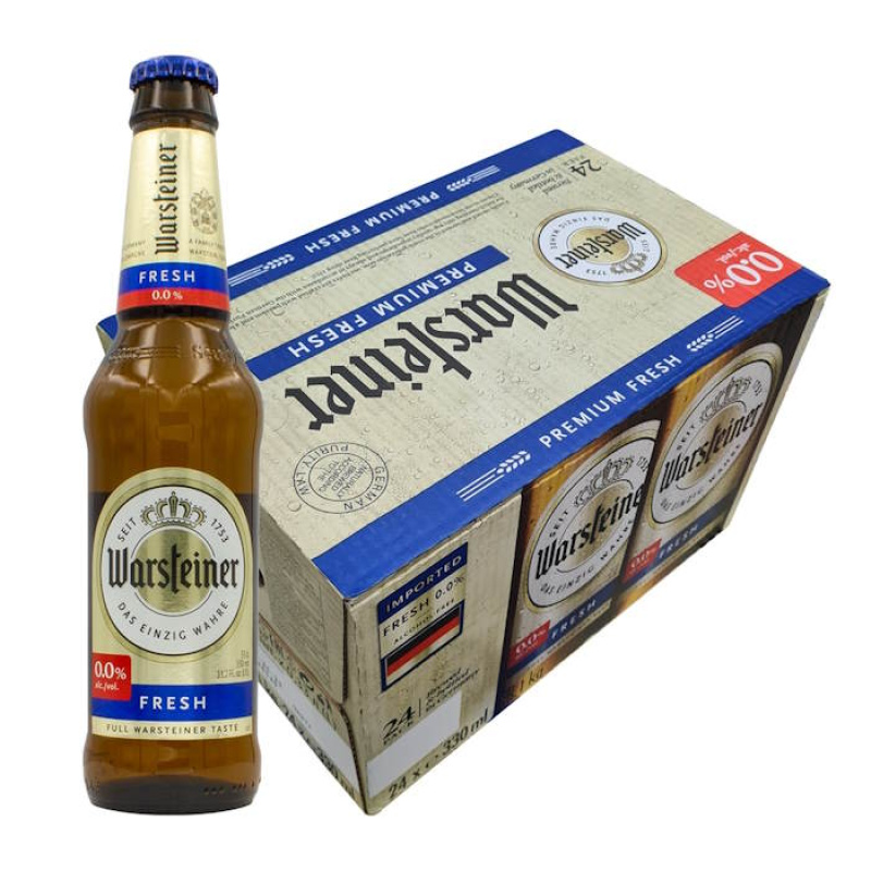 WARSTEINER BEER FRESH WITHOUT ALCHOHOL 24x330ml