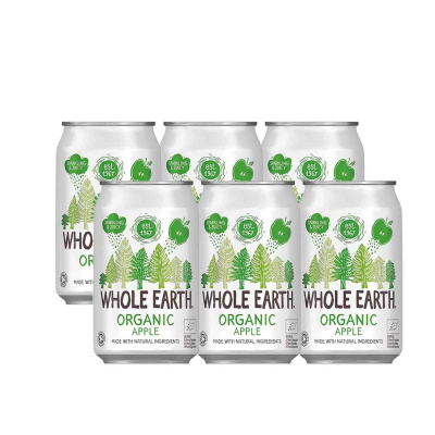 WHOLE EARTH SPARKLING APPLE 6x330ml bio