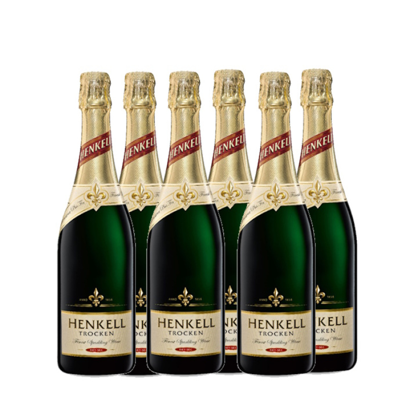 HENKELL TROCKEN DRY SEC 11.5%VOL 750ml 6pcs