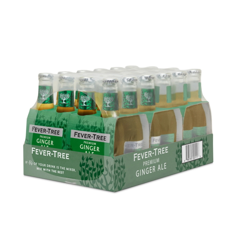 FEVER TREE GINGER ALE 200ml 24pcs