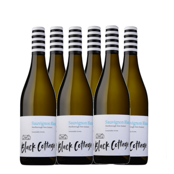 BLACK COTTAGE SAUVIGNON BLANC NEW ZEALAND 750ml 6pcs