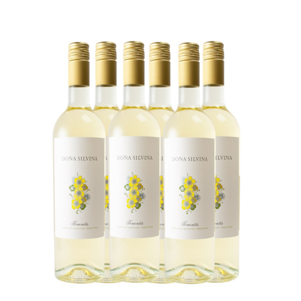 DONA SILVINA TORRONTES FROM ARGENTINA 13.5%VOL 750ml 6pcs