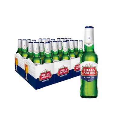 STELLA ARTOIS BEER ALCOHOL FREE 24x330ml