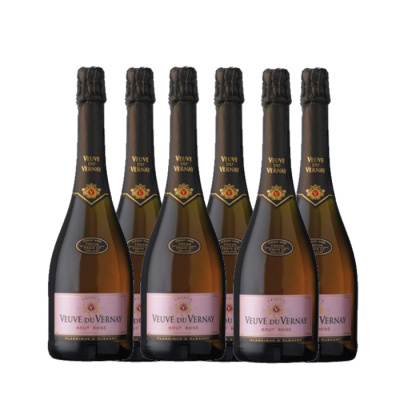 VEUVE DU VERNAY ROSE 11%VOL 750ml 6pcs