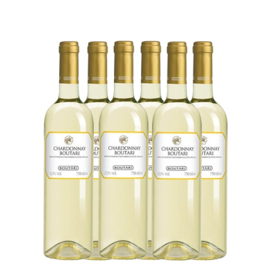 BOUTARIS CHARDONNAY 12.5%VOL 750ml 6pcs