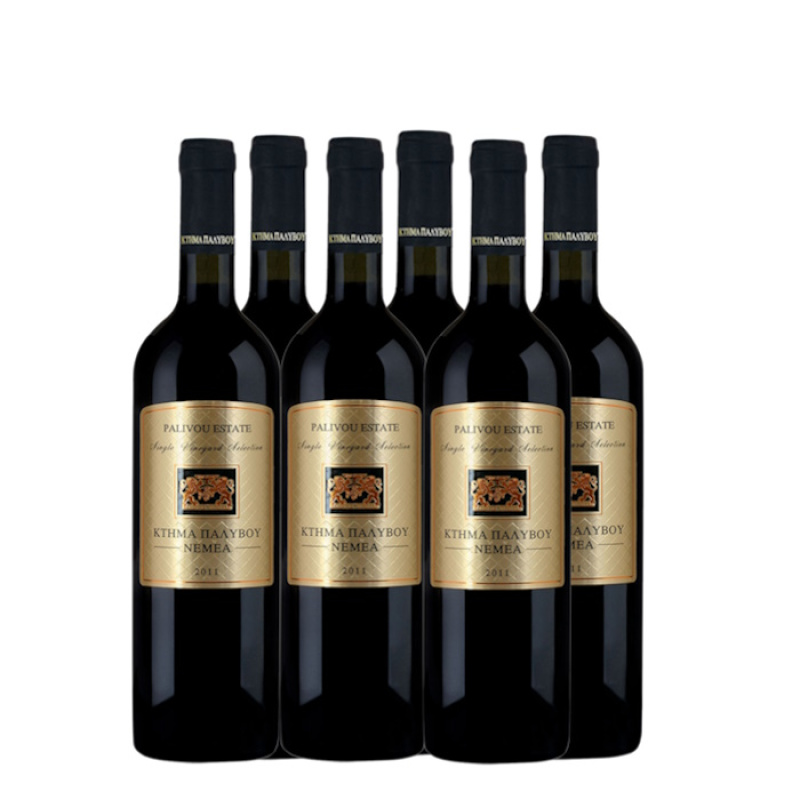 KTIMA PALIVOU NEMEA RED WINE 14.5%VOL 750ml 6pcs