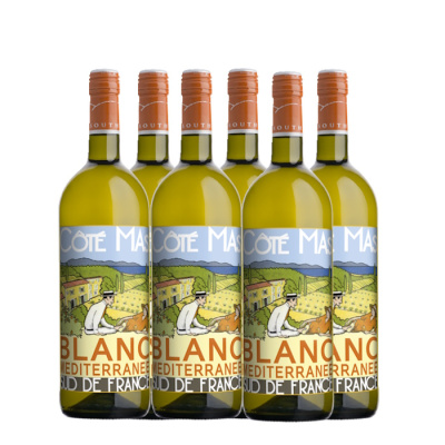 COTE MAS SAUVIGNON VERMENTINO SUD DE FRANCE 12.5%VOL 750ml 6pcs