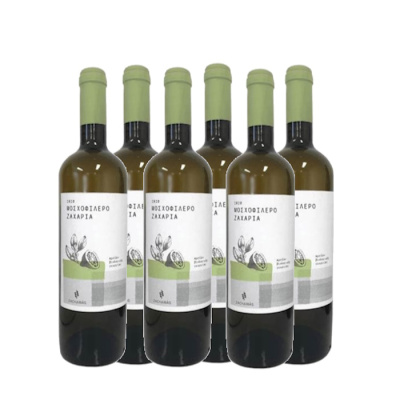 ZACHARIAS MOSCHOFILERO 13,5%VOL 750ml bio 6pcs