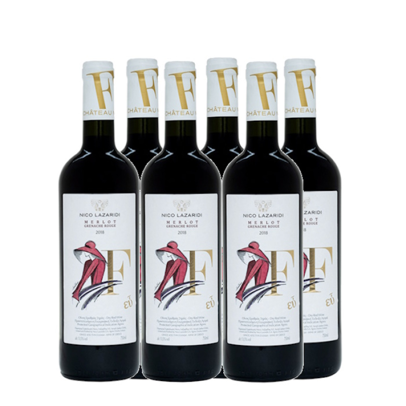 NICO LAZARIDI F-EY RED WINE 750ml 6pcs