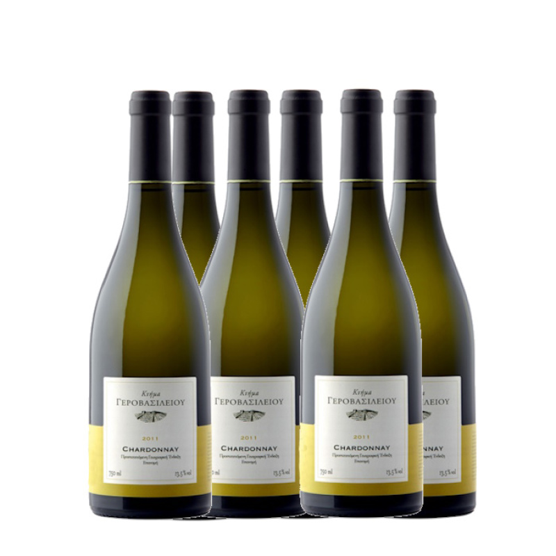 GEROVASSILIOU ESTATE CHARDONNAY 13.5%VOL 750ml 6pcs