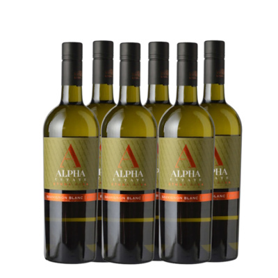 KTIMA ALFA SAUVIGNON BLANC 13%VOL 750ml 6pcs