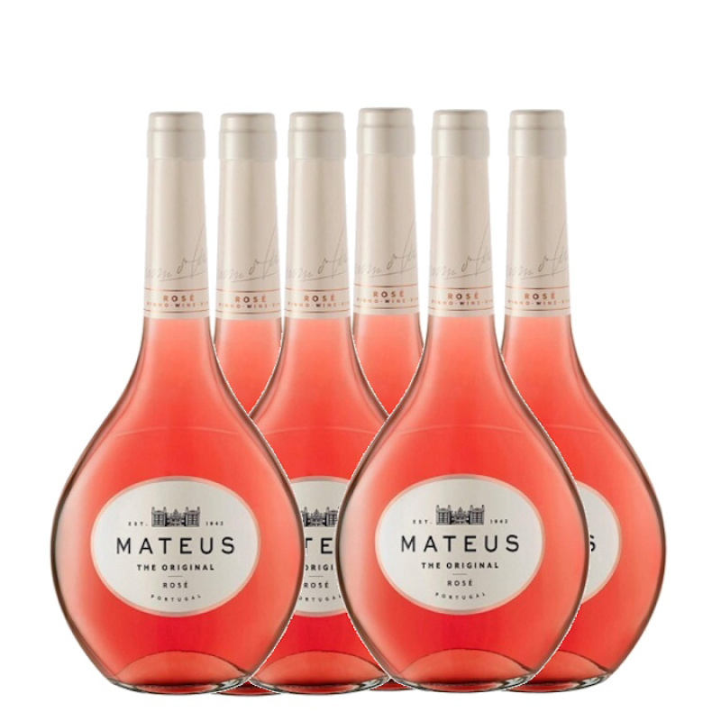 MATEUS THE ORIGINAL ROSE 11%VOL 750ml 6pcs