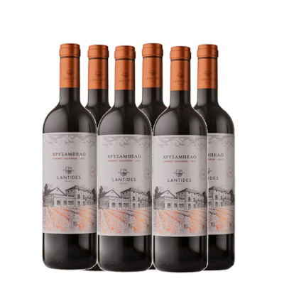 LANTIDES CHRYSAMPELO CABERNET 13.9%VOL 750ml 6pcs