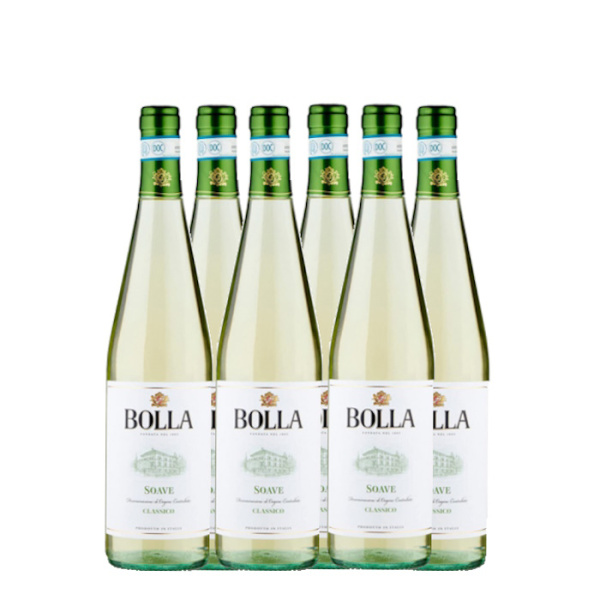 BOLLA SOAVE CLASSICO 2022 13%VOL 750ml 6pcs