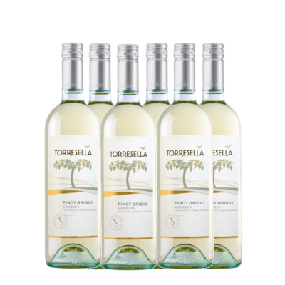 TORRESELLA PINOT GRIGIO VENEZIA 2021 12%VOL 750ml 6pcs