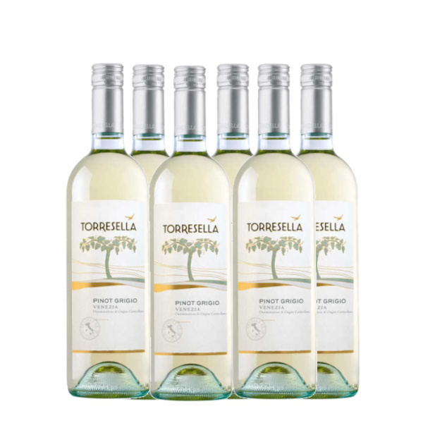 TORRESELLA PINOT GRIGIO VENEZIA 2021 12%VOL 750ml 6pcs