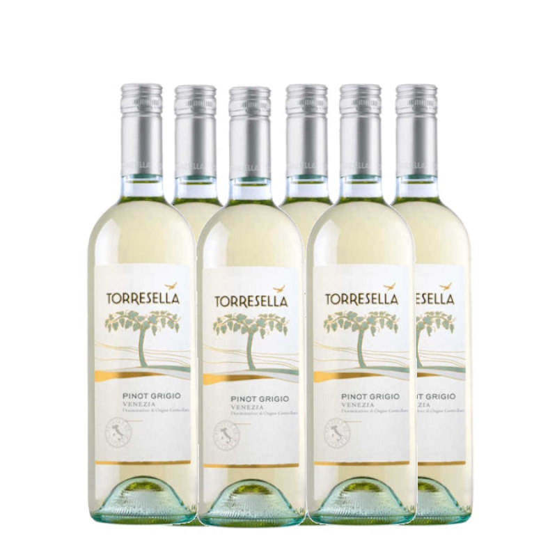 TORRESELLA PINOT GRIGIO VENEZIA 2021 12%VOL 750ml 6pcs