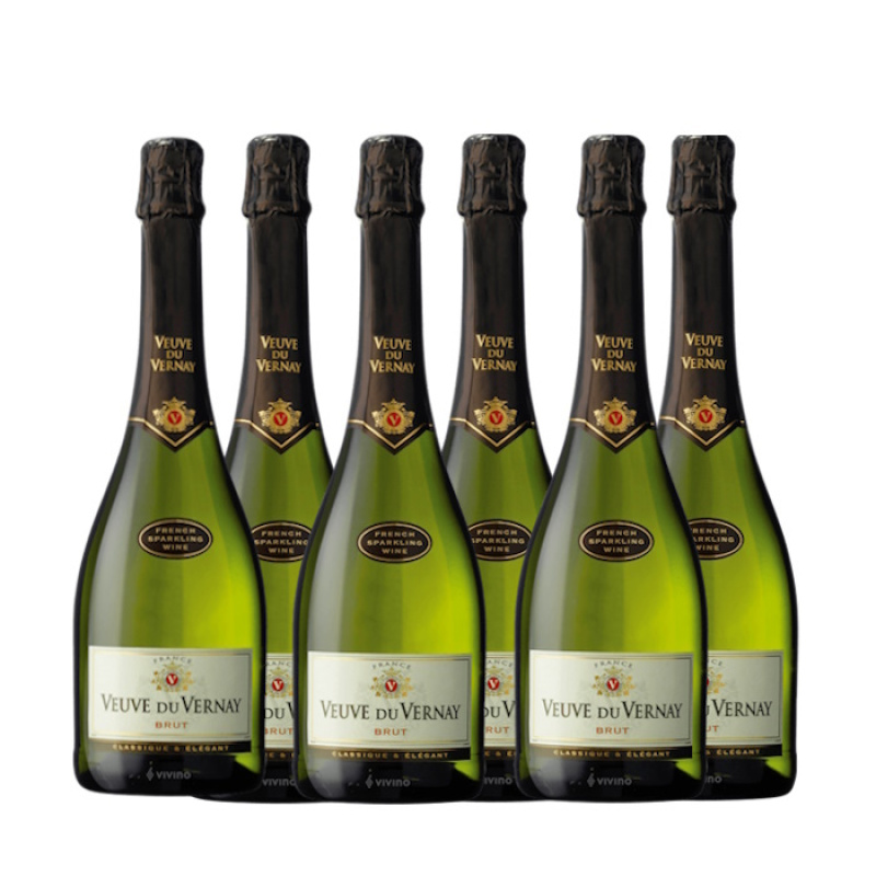 VEUVE DU VERNAY BRUT 11%VOL 750ml 6pcs