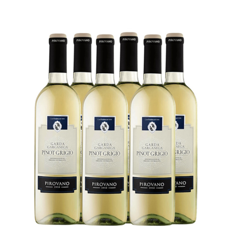 GARGANEGA PIROVANO PINOT GRIGIO 11.5%VOL 750ml 6pcs