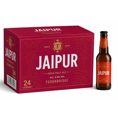 THORNBRIDGE Jaipur Μπύρα IPA 5,9%VOL 330ML 24τεμ