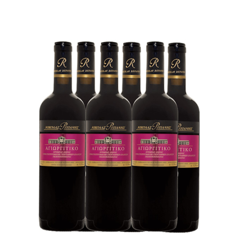 NIKOLAS REPANIS AGIORGITIKO RED WINE 12.5%VOL 750ml 6pcs