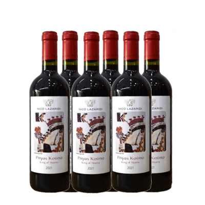 LAZARIDI RHGAS KOUPA RED WINE 13%VOL 750ml 6pcs