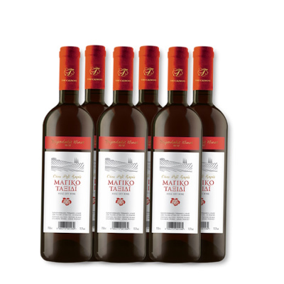 TRIPODAKIS MAGIKO TAXIDI RED WINE 12%VOL 750ml 6pcs