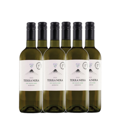 KARAMOLEGKOS TERRA NERA SANTORINI DRY WHITE WINE AIDANI 2022 13.5%VOL 750ml 6pcs