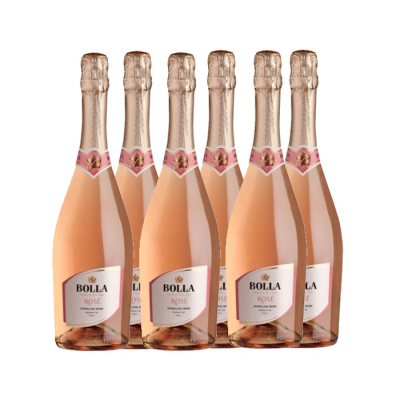 PROSECCO BOLLA ROSE 11%VOL 750ml 6pcs