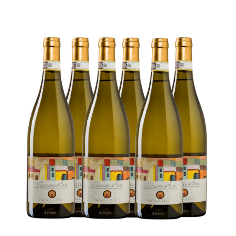 MOSCATO D'ASTI NATALE VERGA 5%VOL 750ml 6pcs