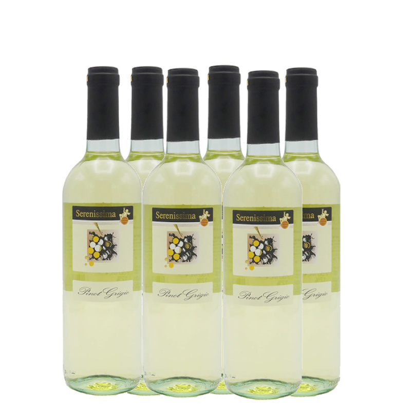 SERENISSIMA PINOT GRIGIO 750ml 6pcs