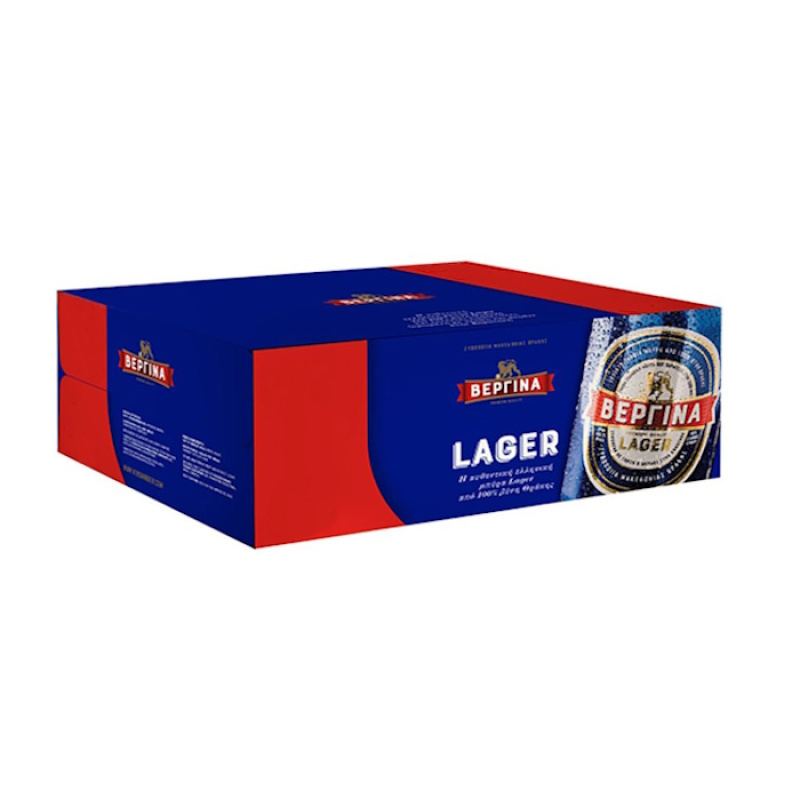 VERGINA BEER 5%VOL 330ml 24pcs